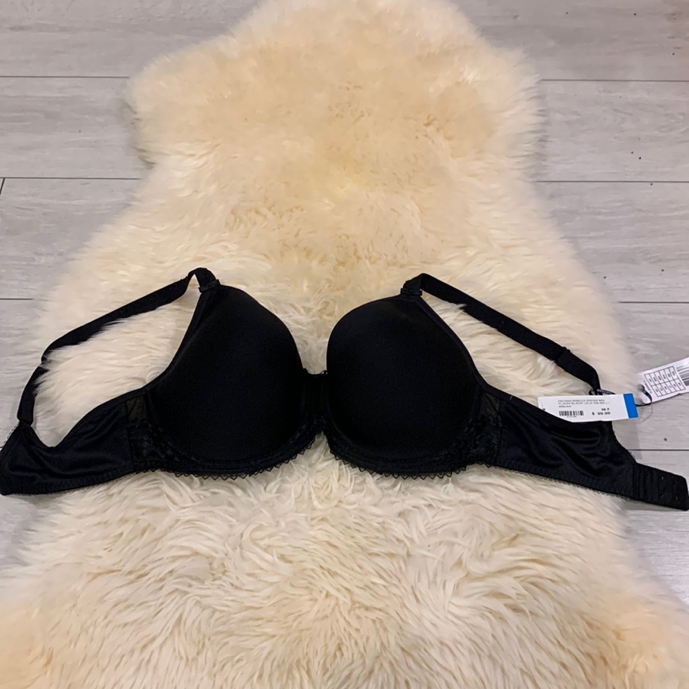 Forever Yours Lingerie Fantasie Rebecca Spacer Bra NWT in Black 36F